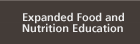 Expanded food and nutrition program