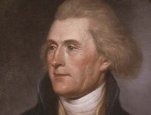 Charles Willson Peale's vibrant life portrait shows Jefferson as he looked when serving as secretary of state in President Washington's cabinet. The portrait of Jefferson at aged forty-eight hung in