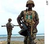 African Union soldiers in Mogadishu, Somalia, 16 June 2007