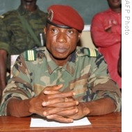 Guinea's coup leader Captain Moussa Camara, 25 Dec 2008