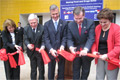 (L to R) Mary Lou Valdez, Associate Commissioner for International Programs (HHS/FDA); Andrew von Eschenbach, Commissioner HHS/FDA; Ambassador Peter Cianchette; Secretary Leavitt; Costa Rica’s Vice Minister of Health Ana Cecilia Morice; and Paul Seligman, Director of HHS/FDA Latin America Office