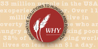 WHY Logo: innovative Solutions to Hunger and Poverty