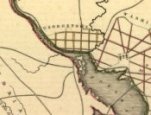 District of Columbia. Bradford, T. G. 1802-1887. (Thomas Gamaliel),Published [Boston : T.G. Bradford, 1835].  Shows major streets and buildings.