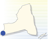 Map of Chautauqua County, New York