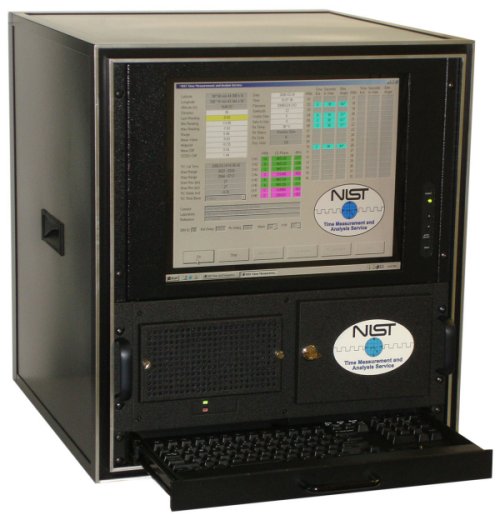 Photograph of NIST Time Measurement System