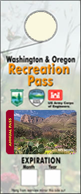 [IMAGE: Washington and Oregon Recreation Pass]