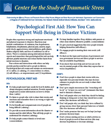 Courange to Care Suicide Fact Sheet Image-
Hyperlink to http://www.centerforthestudyoftraumaticstress.org/factsheets.shtml