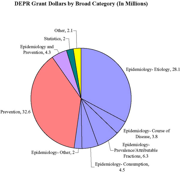 DEPR Grants by Broad Category (In Millions)