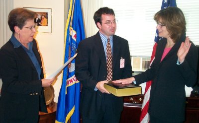 Photo of Swearing-In Ceremony