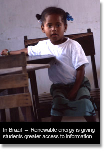 Contribute - image - In Brazil, Renewable energy is giving students greater access to information.