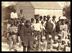 Slaves of the Rebel General, Thomas F. Dryton, Hilton Head, S.C., May, 1862.