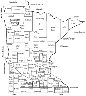 Minnesota Counties