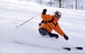Man Skiing
