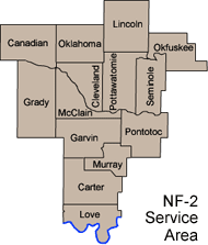 NF-2 Service Area Map