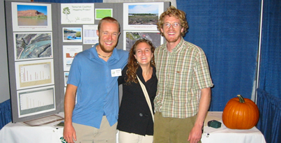 Nate, Sally, & Mac at the 2005 Symposium