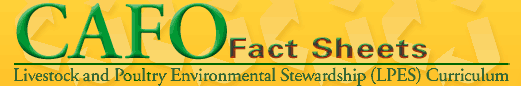 CAFO Fact Sheets