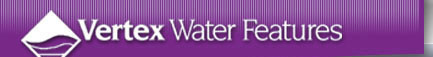 vetex water features logo