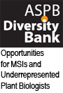 ASPB Diversity Bank