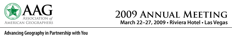 2009 AAG Annual Meeting in Las Vegas