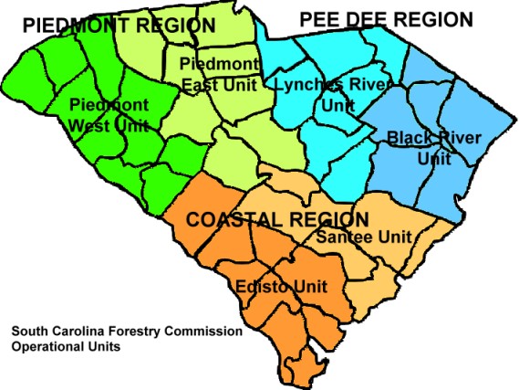 Region and Unit Map