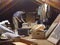 Working in a closed-up attic