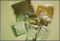 Photo of packaged seed