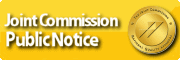 Joint Commission Public Notice