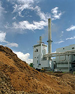 Photo of McNeil Generating Station biomass gasifier