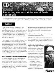 cover page-protecting workers at the world trade center site