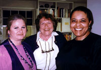 Maurvene Williams, Susie Sonflieth and Marsie Cate