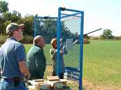 Ed Cunnis from ODWC’s Shotgun Training Education Program instructed participants in shooting skills.  USFWS photo by Brandy Chancellor.