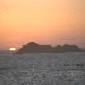 Sunset over one of the Islands in the California Coastal National Monument