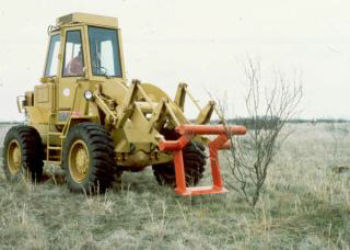 Wheel-loader grubber