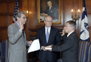 Secretary Gutierrez Swears In NIST Director Bill Jeffrey