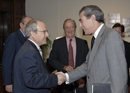 Secy. Gutierrez greets Spanish Minister Jose Montilla