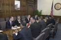 Secretary Gutierrez meets with the Turkish Minister of Foreign Trade Kursad Tuzmen delegation