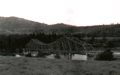 Spokane River Bridge at Fort Spokane (WA-113)
