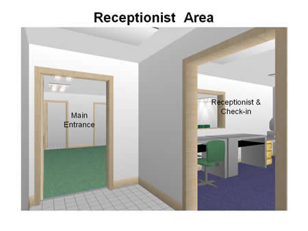 Receptionist Area