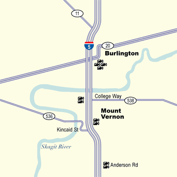 Mount Vernon Traffic Map