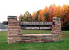 Summersville Lake Photos - Entrance Sign in Fall