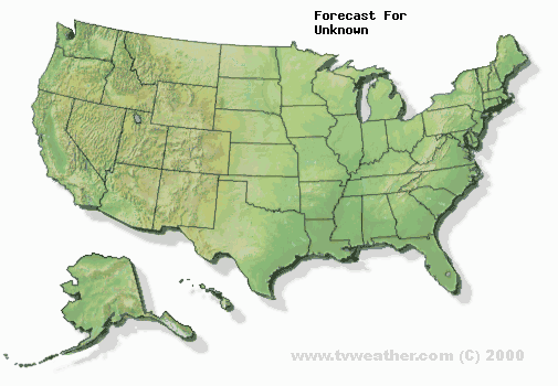 US Forecast Map