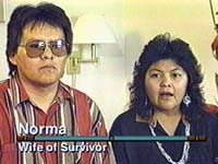 Norma - Wife of survivor of hantavirus Disease