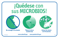 ¡Quédese con sus MICROBIOS!