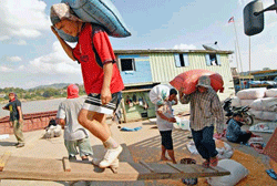 Foreign laborers in Thailand