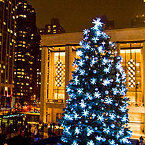 New York's 'green' Christmas tree