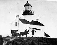 The Old Point Loma Lighthouse has been welcoming visitors to the area since 1855
