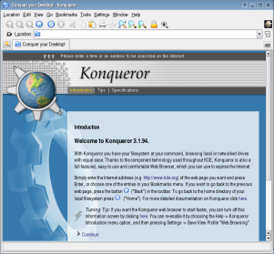 About Konqueror