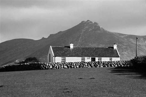 A house in an Irish landscape