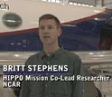 Britt Stephens, HIPPO Mission Co-Lead Researcher, describes the HIAPER flight path.
