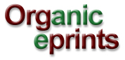 Organic Eprints frontpage
